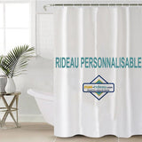 Rideau de douche en Polyester personnalisé