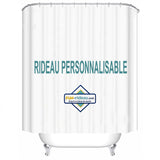 Rideau de douche sur mesure