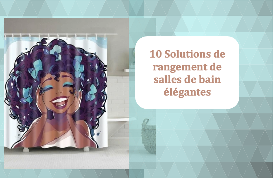 10 Solutions de rangement de salles de bain élégantes