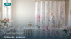 Rideau de douche floral : fleurs et romantisme dans votre salle de bain