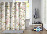 Rideau de Douche Cerisier en Fleurs Aquarelle Romantique