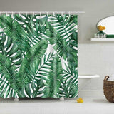 Rideau de douche feuilles de Palmier