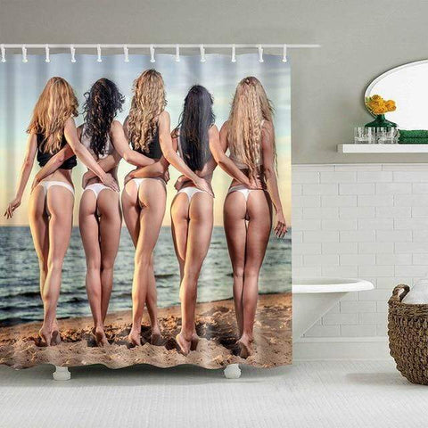 Rideau de Douche Femmes Sexy | Fun-rideau